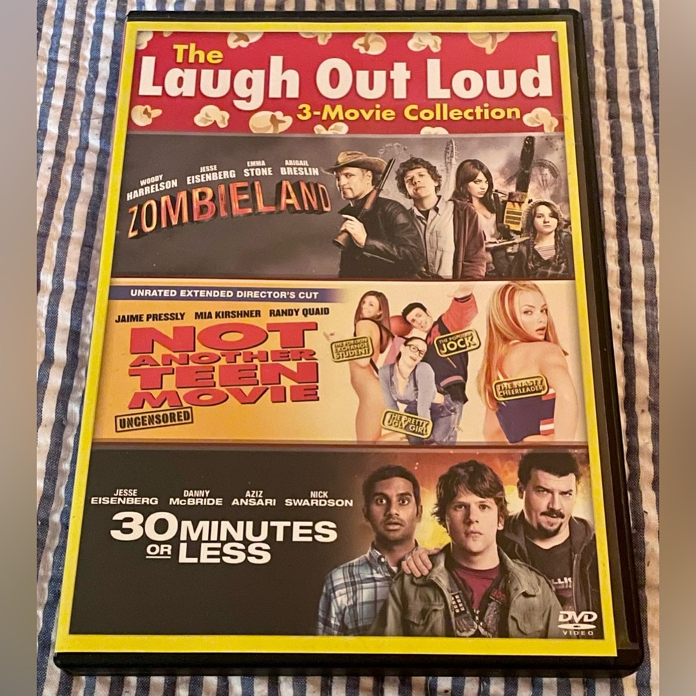 🫠 Laugh Out Loud 3-Movie Collection DVD 🫠